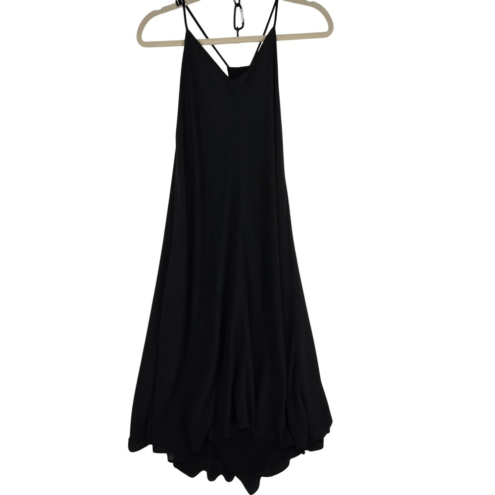 LOFT Dress Womens 4T‎ Black Sleeveless V Neck Little Black Dress Lined